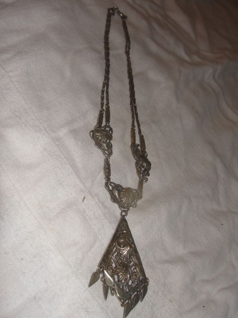 Shells and Filigree with a Flourish Necklace - Free Shipping Shells and Filigree with a Flourish Necklace - Free Shipping