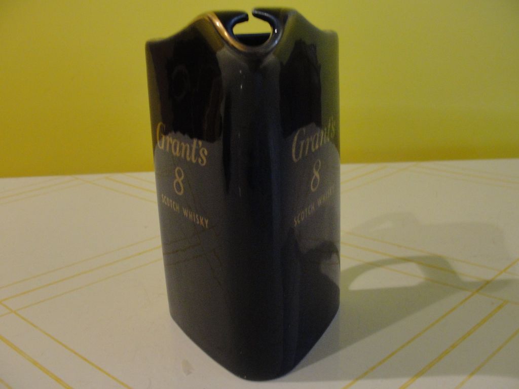 Cobalt Blue Wade "Grant's" Scotch Whisky Pitcher Cobalt Blue Wade "Grant's" Scotch Whisky Pitcher
