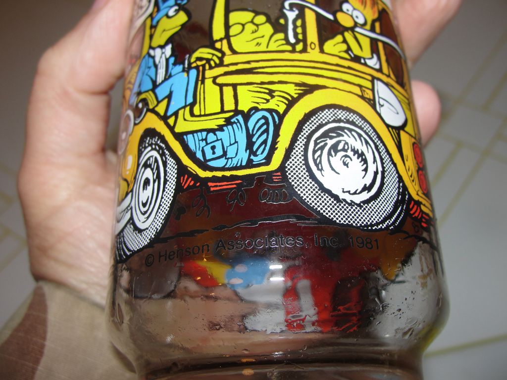 ''The Great Muppet Caper 1981 McDonald Glass ''The Great Muppet Caper 1981 McDonald Glass
