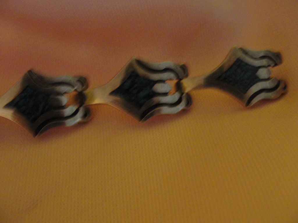 Inlaid Mexican Silver Bracelet - free shipping Inlaid Mexican Silver Bracelet - free shipping
