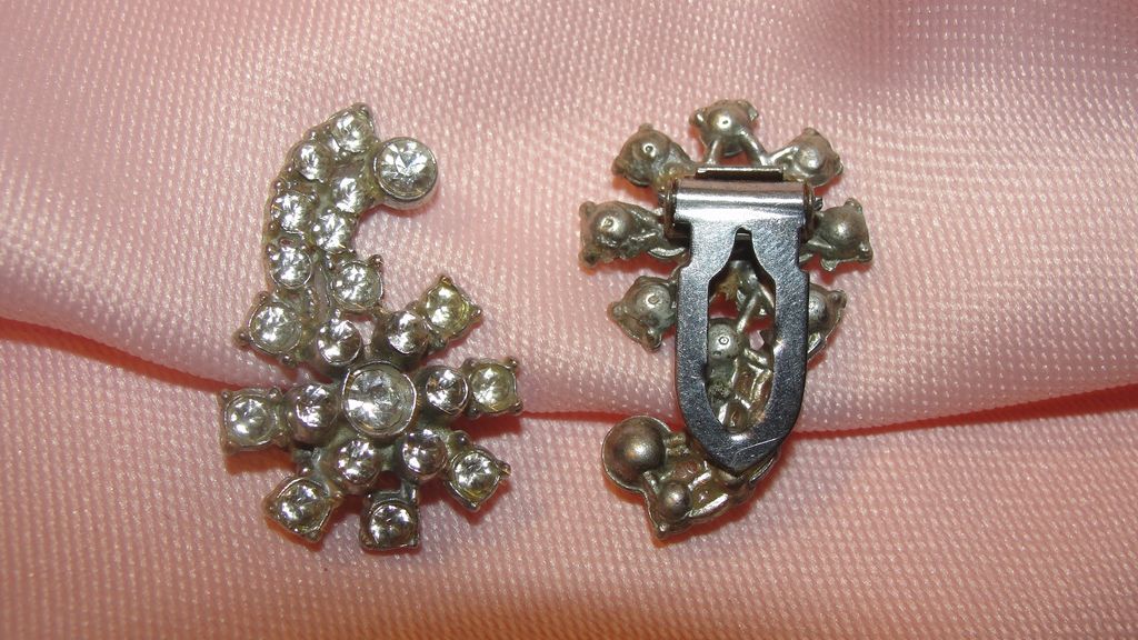 Flower Power Rhinestone Dress/shoe clips - free shipping Flower Power Rhinestone Dress/shoe clips - free shipping