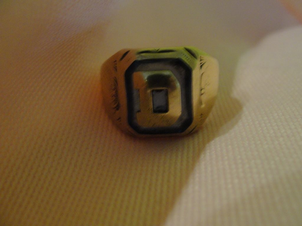 D is for... 10K Gold Initial Ring - Free Shipping D is for... 10K Gold Initial Ring - Free Shipping