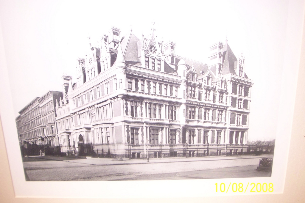 The Vanderbilt Mansion Photogravure The Vanderbilt Mansion Photogravure