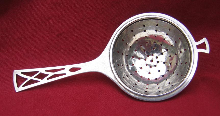 Vintage Sterling Silver Tea Strainer Reticulated Handle Vintage Sterling Silver Tea Strainer Reticulated Handle