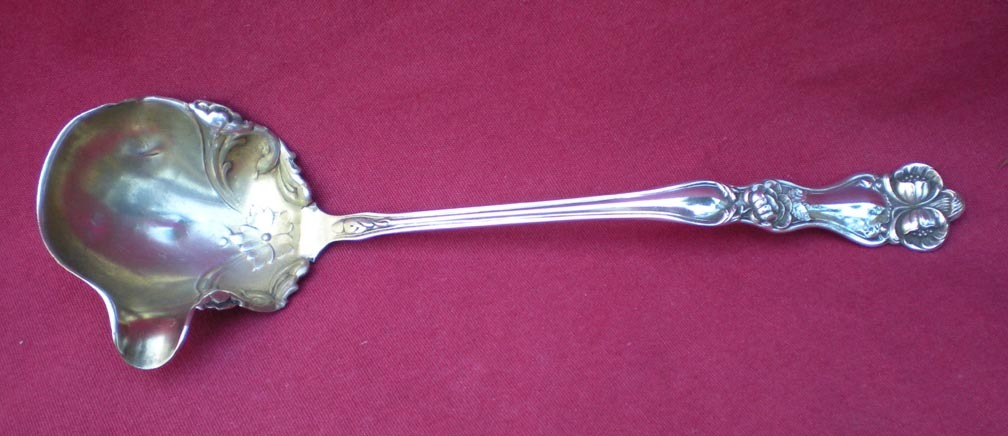 Sterling Silver Ladle Gold Wash Sterling Silver Ladle Gold Wash