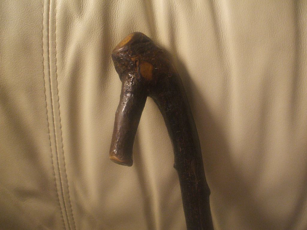 Antique Blackthorn Branch Shillelagh Walking Stick Antique Blackthorn Branch Shillelagh Walking Stick