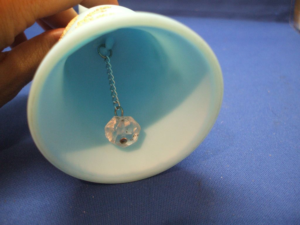 Westmoreland Powder Blue Satin Glass Applied Floral Texture Design Westmoreland Powder Blue Satin Glass Applied Floral Texture Design