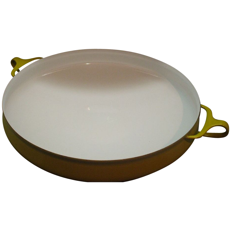 Dansk Kobenstyle Yellow Enamel Paella Pan Dansk Kobenstyle Yellow Enamel Paella Pan