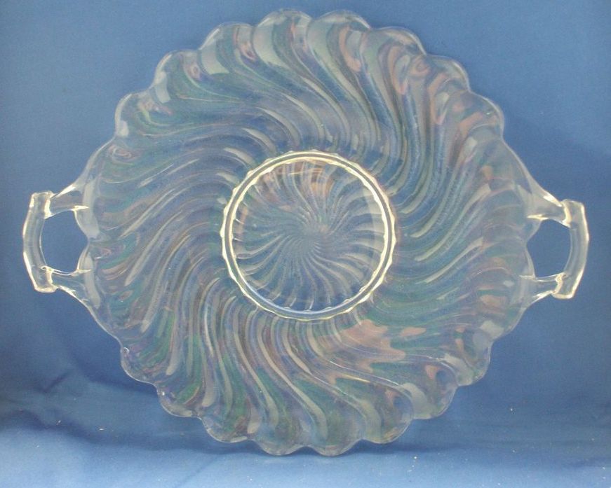 Fostoria Colony Cake Plate Clear Glass Fostoria Colony Cake Plate Clear Glass