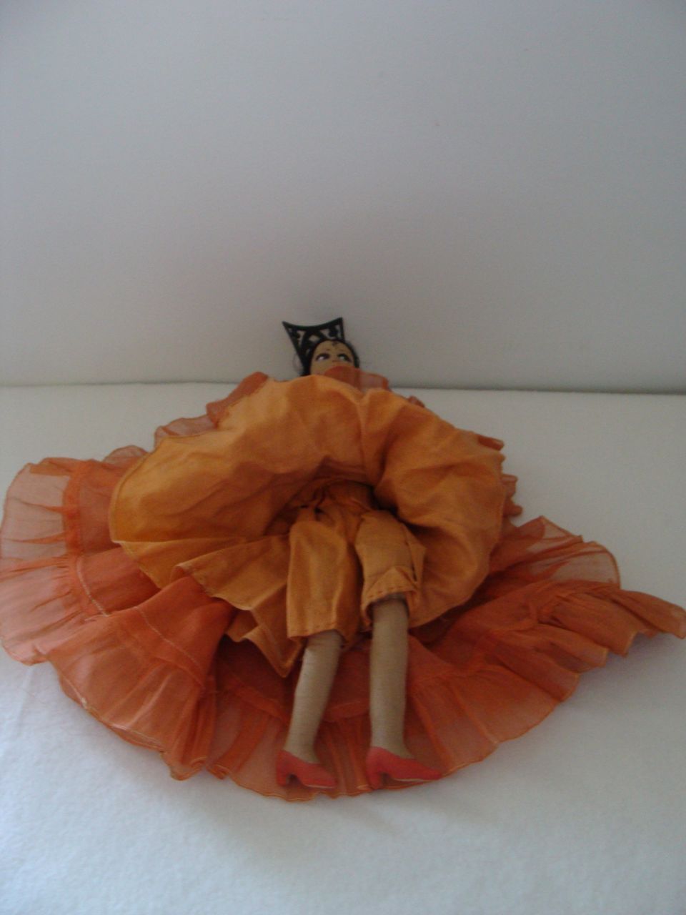 1930's; Handmade Flamenco Dancer Doll 1930's; Handmade Flamenco Dancer Doll