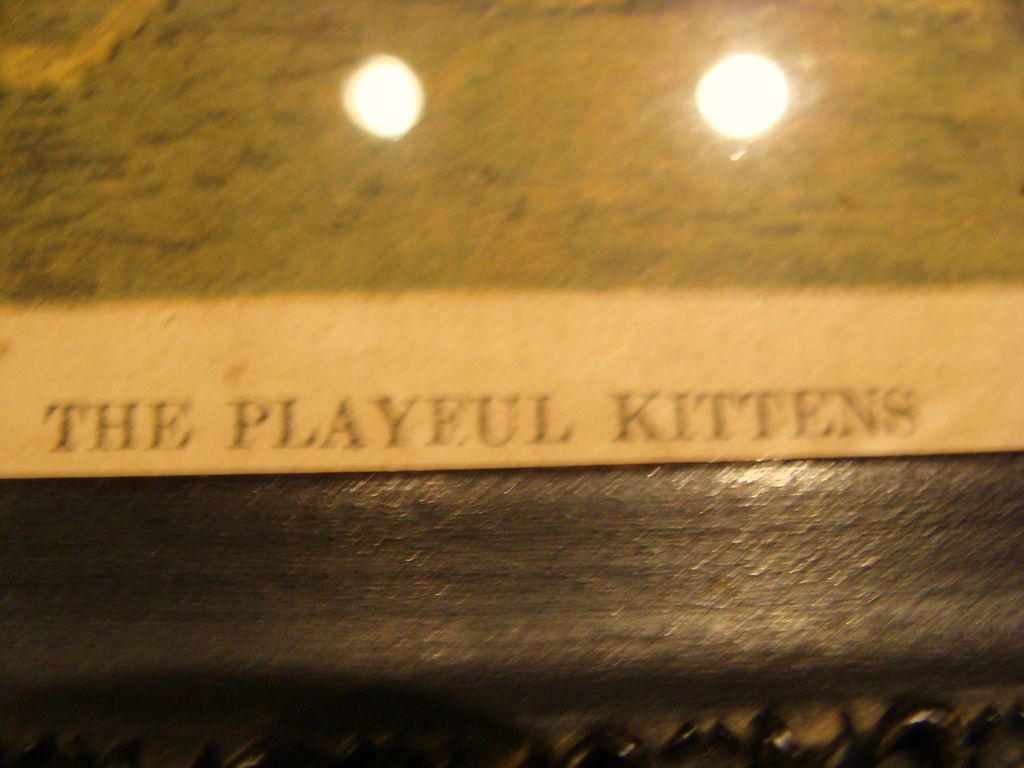 1900: Original New York Sunday World Insert " The Playful Kittens " by Charles Van Den Eycken 1900: Original New York Sunday World Insert " The Playful Kittens " by Charles Van Den Eycken