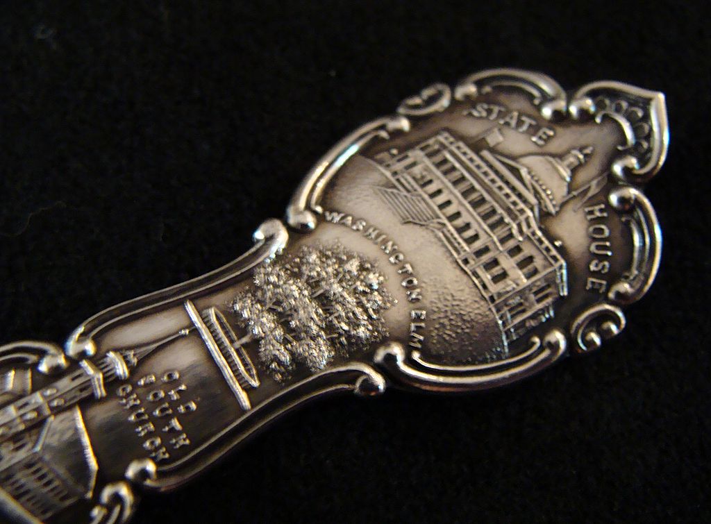 **Circa 1900: Sterling Paul Revere Souvenir Spoon **Circa 1900: Sterling Paul Revere Souvenir Spoon