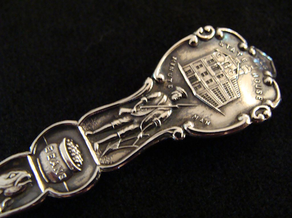 **Circa 1900: Sterling Paul Revere Souvenir Spoon **Circa 1900: Sterling Paul Revere Souvenir Spoon