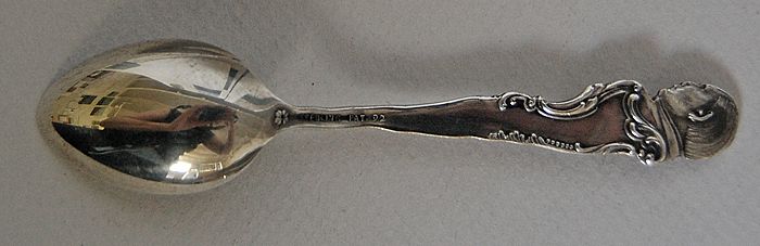Antique Sterling POLITICAL SOUVENIR Spoon (President Grover Cleveland - Inauguration) Antique Sterling POLITICAL SOUVENIR Spoon (President Grover Cleveland - Inauguration)