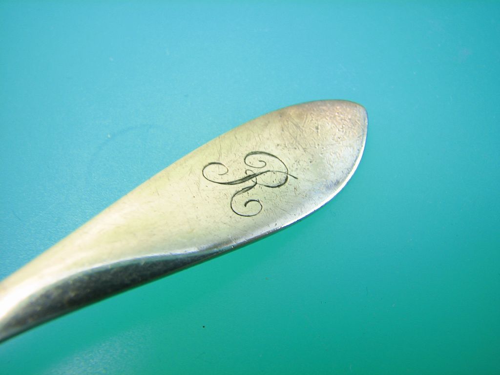 Vintage Sterling Monogram R Child Fork Vintage Sterling Monogram R Child Fork