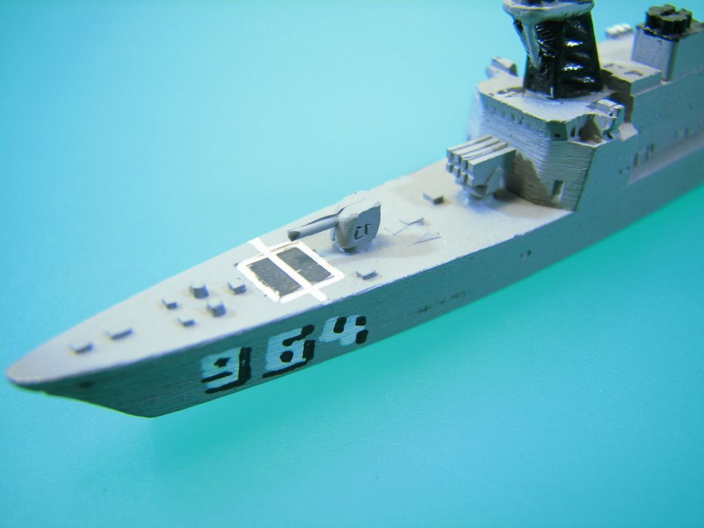 USS Foster DD-964 1250 Waterline Model - Destroyer USS Foster DD-964 1250 Waterline Model - Destroyer