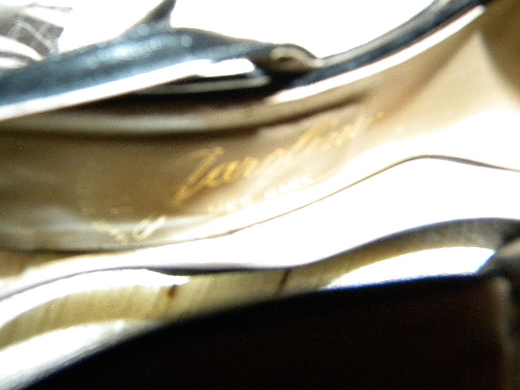 VTG Ladies Garolini Italian Navy Blue Slingback Pumps 4 1/2M VTG Ladies Garolini Italian Navy Blue Slingback Pumps 4 1/2M