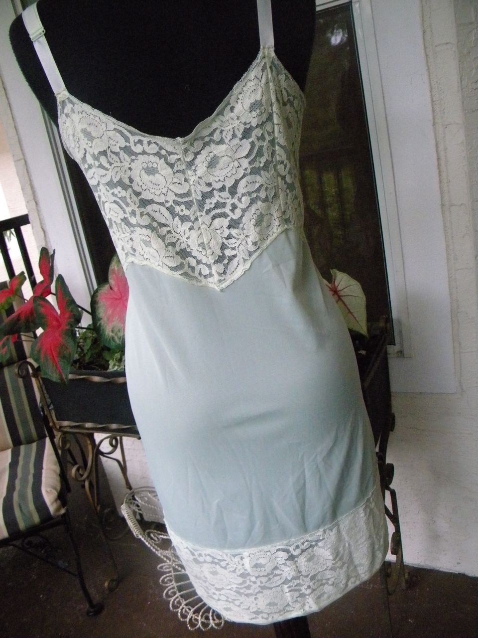 VTG Slip by Gossard Spring Green 38 Short VTG Slip by Gossard Spring Green 38 Short