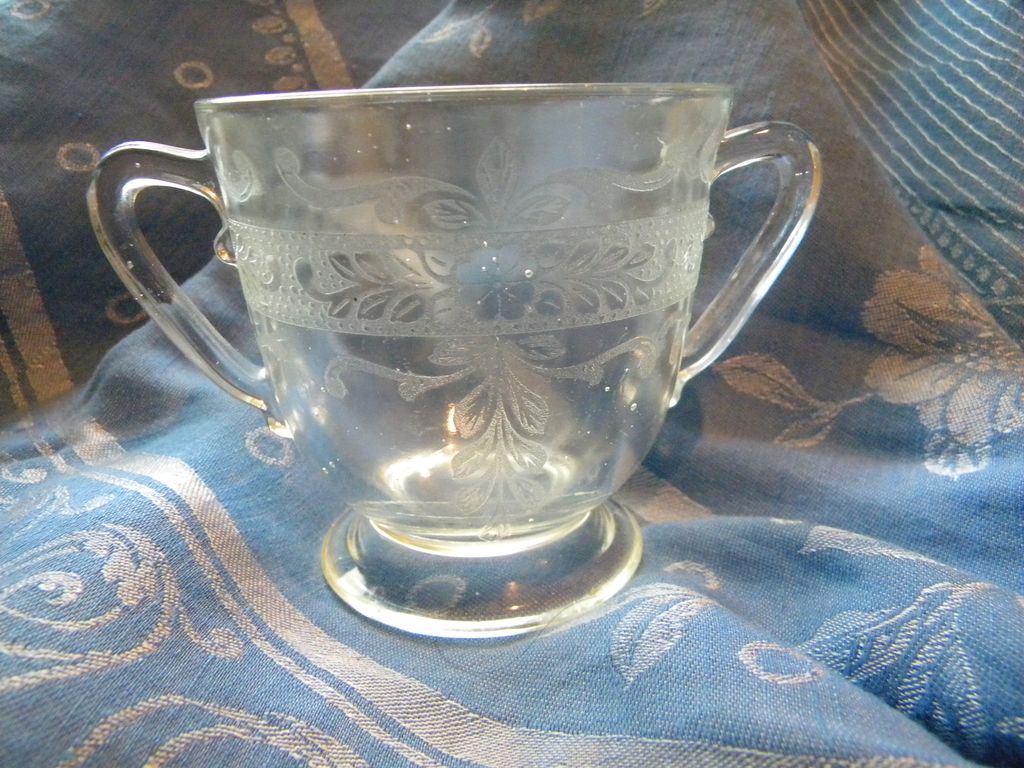 Crystal Sugar Bowl