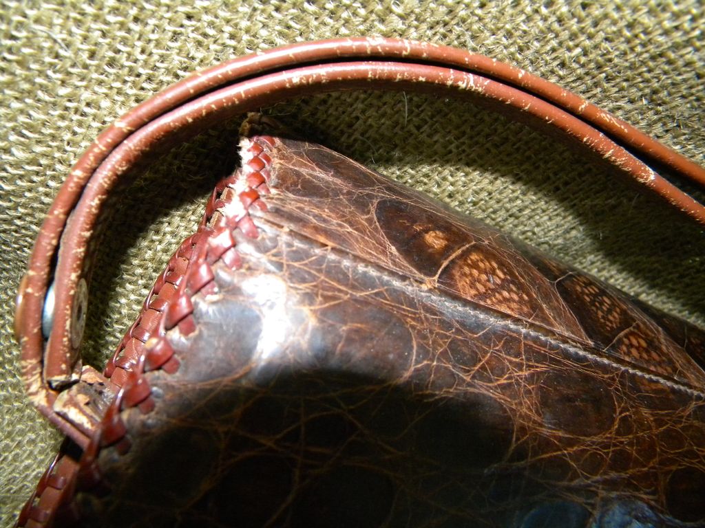 Eduardo Vintage Genuine Alligator Handbag Eduardo Vintage Genuine Alligator Handbag
