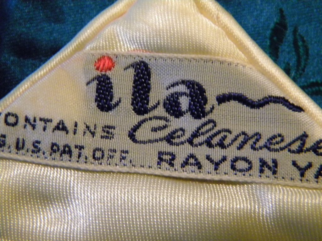 Set of 3 1940s ILA Rayon Lingerie Bags -Great Bridal Gift Set of 3 1940s ILA Rayon Lingerie Bags -Great Bridal Gift