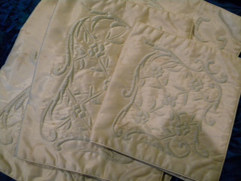 Set of 3 1940s ILA Rayon Lingerie Bags -Great Bridal Gift Set of 3 1940s ILA Rayon Lingerie Bags -Great Bridal Gift
