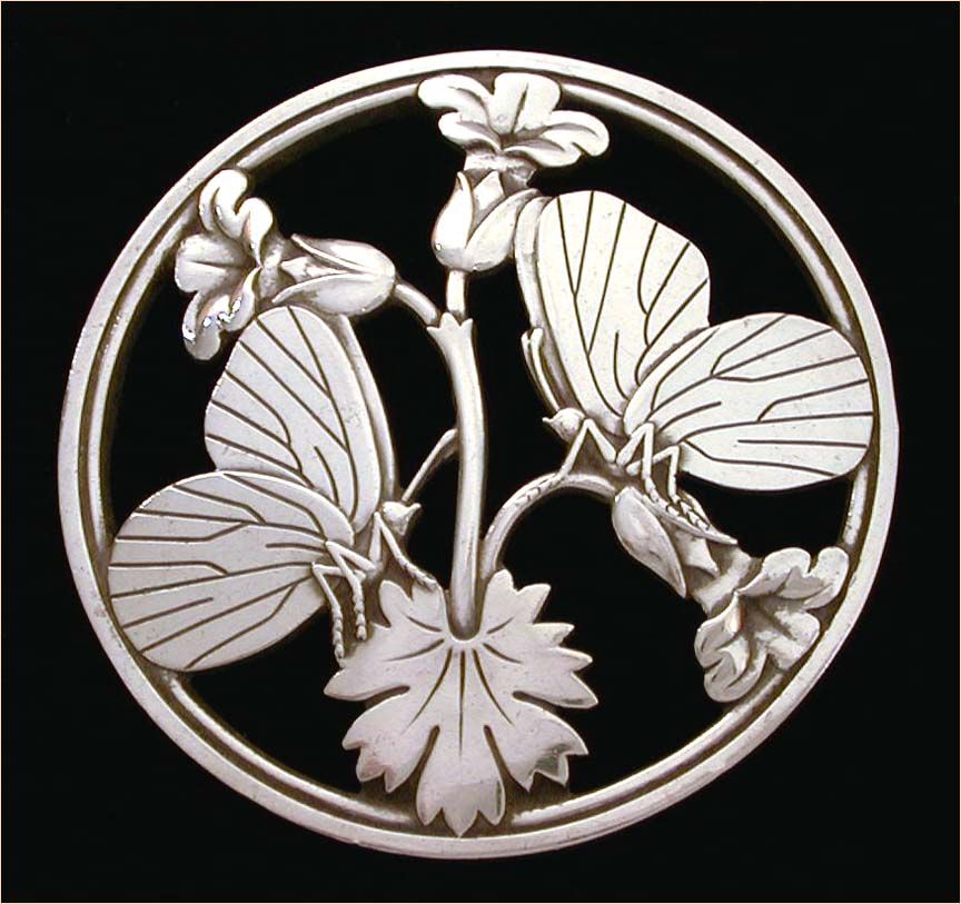 Georg Jensen Wendel c. 1945 Sterling Butterfly Pin Malinowski Design Georg Jensen Wendel c. 1945 Sterling Butterfly Pin Malinowski Design