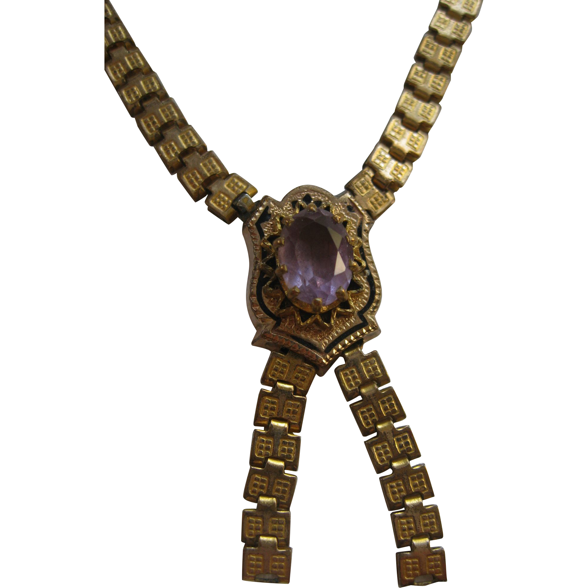 Victorian Book Chain Necklace from inspiredbynanny on Ruby Lane