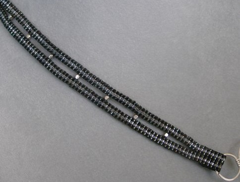 Sterling Silver Scroll Necklace with Black Onyx Teardrop Sterling Silver Scroll Necklace with Black Onyx Teardrop