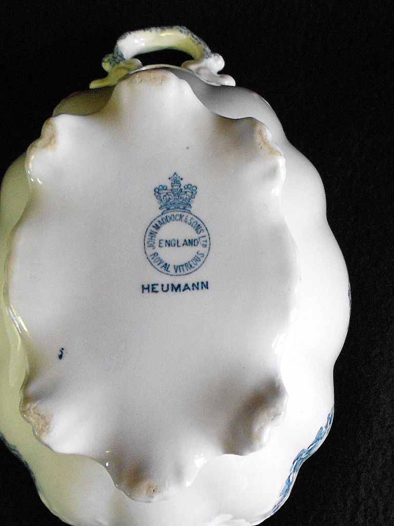 Gravy Tureen by John Maddock & Sons 'Heumann' Gravy Tureen by John Maddock & Sons 'Heumann'
