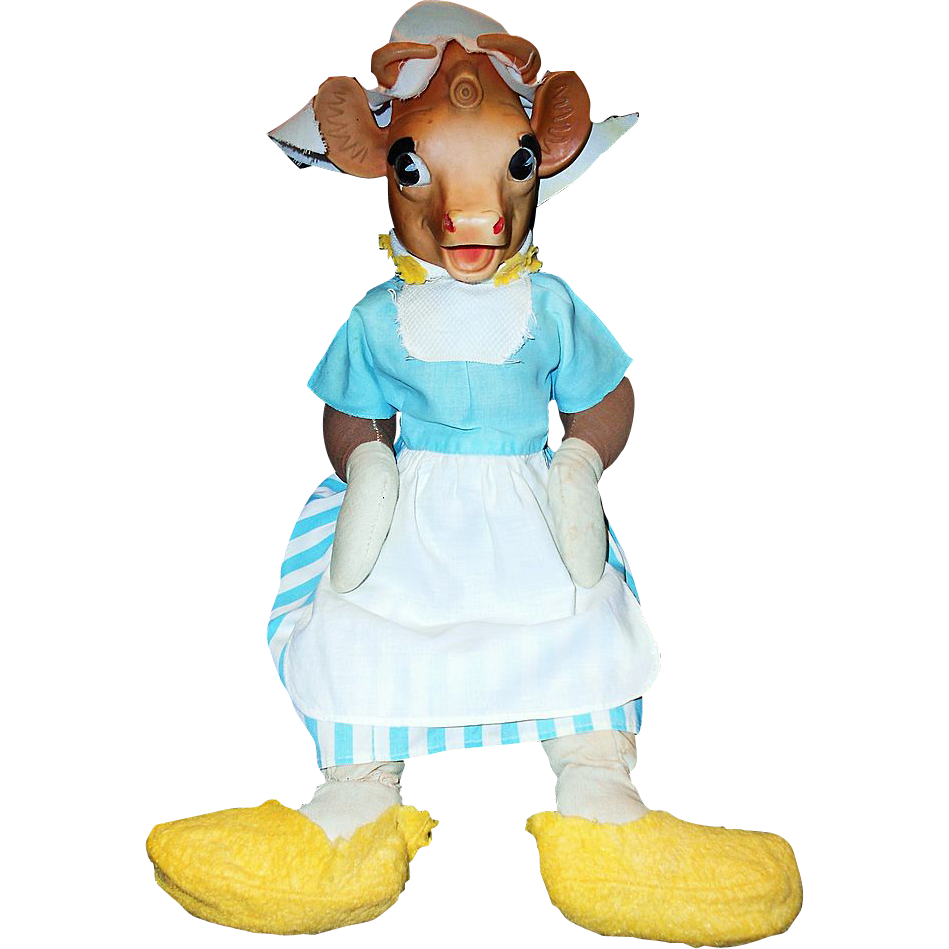 1930's Elsie the Cow Cloth Doll from Borden 1930's Elsie the Cow Cloth Doll from Borden