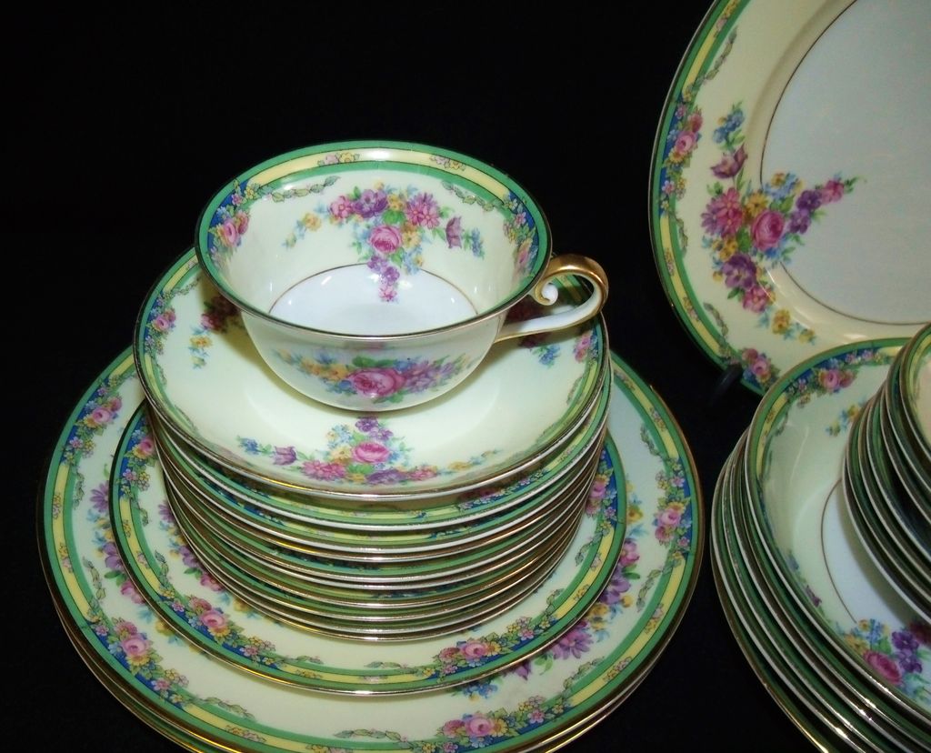 Antique KPM China Set Antique KPM China Set