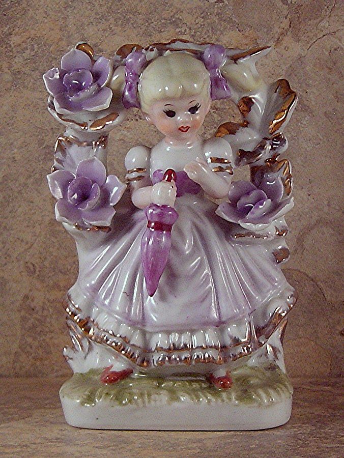 Vintage Spring- Summer Porcelain Girl Vintage Spring- Summer Porcelain Girl