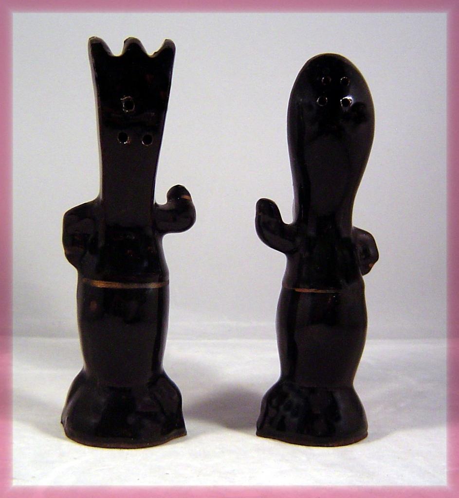 Anthropomorphic Fork & Spoon Salt Pepper Shakers Anthropomorphic Fork & Spoon Salt Pepper Shakers
