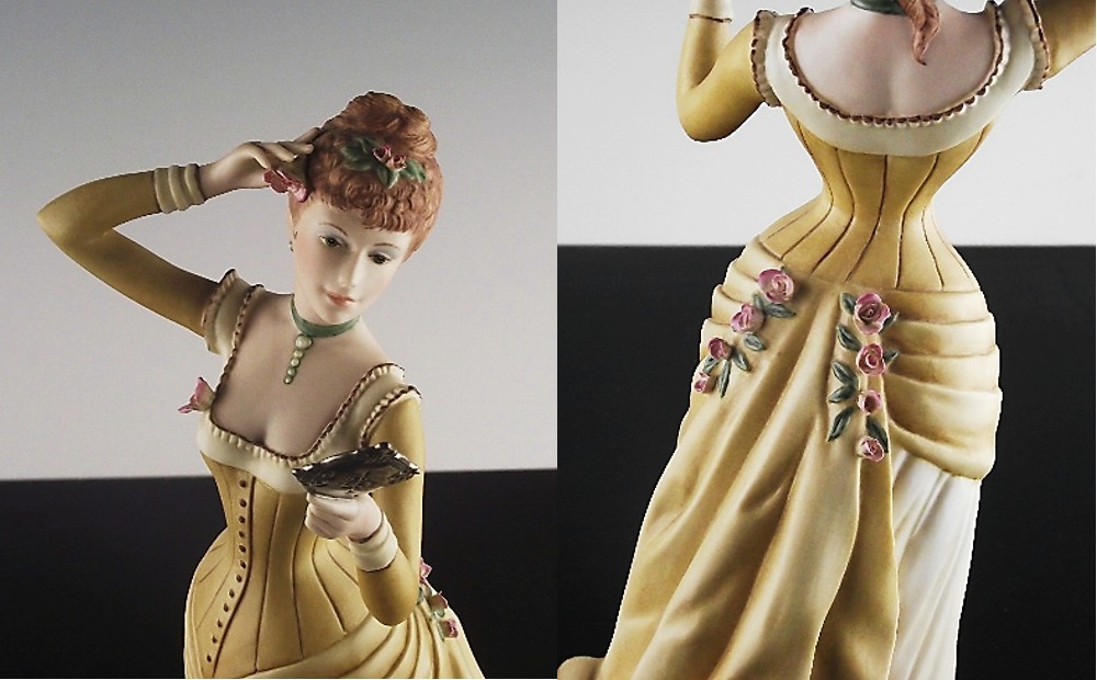 Boehm Studio "Jennifer and Her Looking Glass" Boehm Studio "Jennifer and Her Looking Glass"