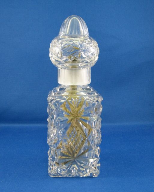 Cut Glass Perfume Lamp Cut Glass Perfume Lamp