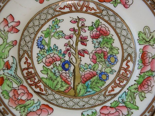 Coalport Indian Tree Semi – Scalloped Bread and Butter Plate Coalport Indian Tree Semi – Scalloped Bread and Butter Plate