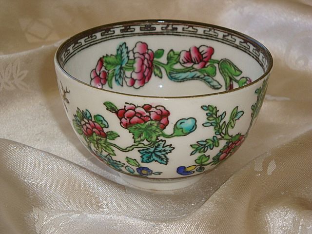 Coalport Indian Tree Smooth Edge Open Sugar ~ HTF Coalport Indian Tree Smooth Edge Open Sugar ~ HTF