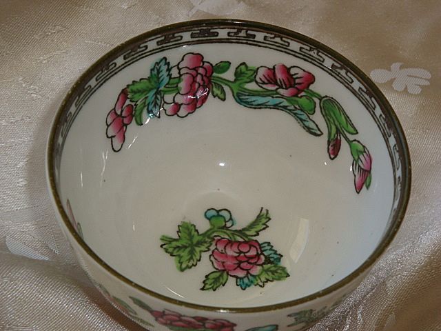 Coalport Indian Tree Smooth Edge Open Sugar ~ HTF Coalport Indian Tree Smooth Edge Open Sugar ~ HTF