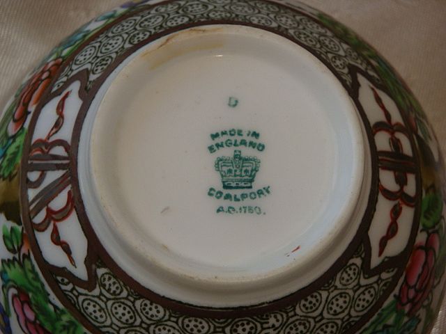 Coalport Indian Tree Smooth Edge Open Sugar ~ HTF Coalport Indian Tree Smooth Edge Open Sugar ~ HTF