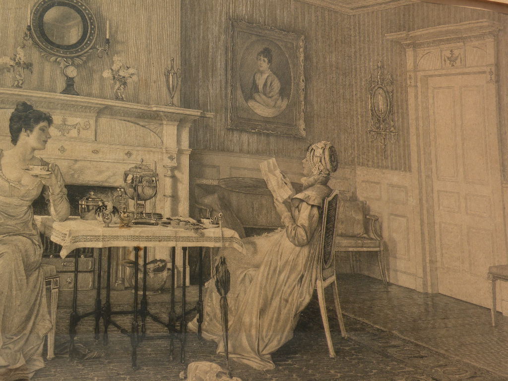 TITANIC MEMORABILIA pencil signed engraving print by noted American artist FRANCIS DAVIS MILLET (1846-1912) who perished on the ship TITANIC MEMORABILIA pencil signed engraving print by noted American artist FRANCIS DAVIS MILLET (1846-1912) who perished on the ship