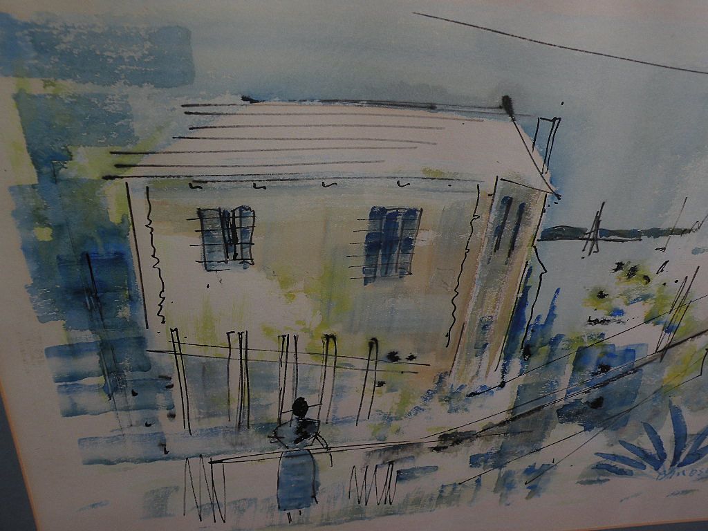 ALFRED BIRDSEY (1912-1996) original painting by well known Bermuda artist ALFRED BIRDSEY (1912-1996) original painting by well known Bermuda artist