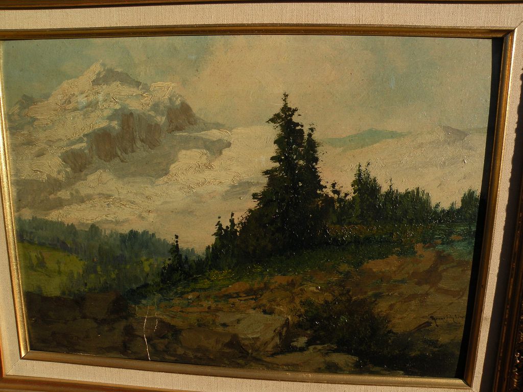 LASZLO NEOGRADY (1896-1962) early painting by the noted Hungarian impressionist artist LASZLO NEOGRADY (1896-1962) early painting by the noted Hungarian impressionist artist