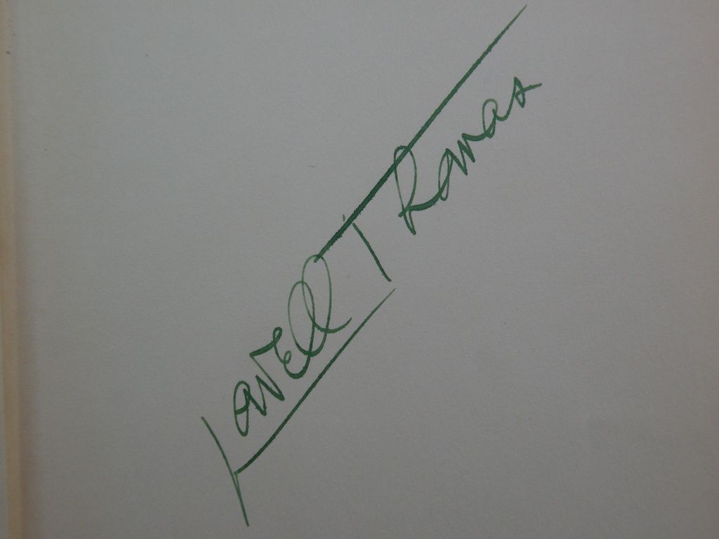Autographed first edition book by Lowell Thomas "Seven Wonders of the World" 1956 Autographed first edition book by Lowell Thomas "Seven Wonders of the World" 1956
