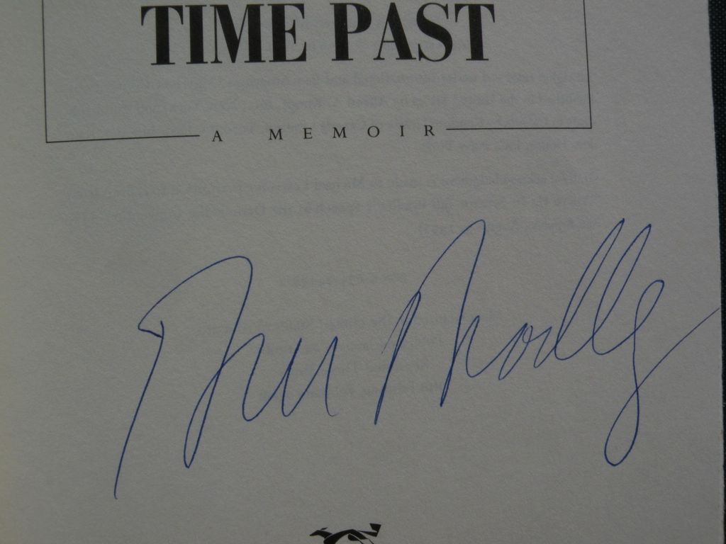 Signed book "Time Present, Time Past" A Memoir by basketball star, presidential candidate and senator BILL BRADLEY Signed book "Time Present, Time Past" A Memoir by basketball star, presidential candidate and senator BILL BRADLEY