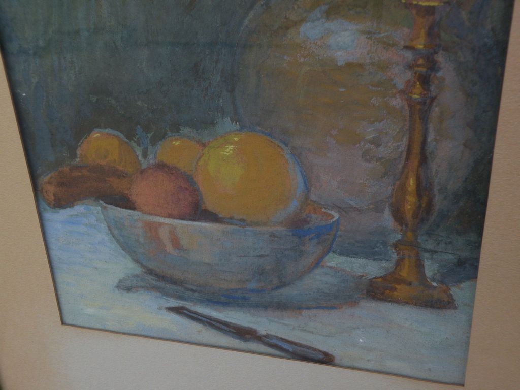 Watercolor and gouache still life drawing by California artist FREDERICK MILLSON Watercolor and gouache still life drawing by California artist FREDERICK MILLSON