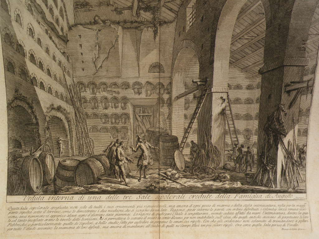 GIOVANNI BATTISTA PIRANESI (1720-1778) 18th century Italian etching Veduta print GIOVANNI BATTISTA PIRANESI (1720-1778) 18th century Italian etching Veduta print