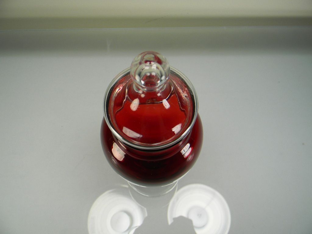 Anchor Hocking Royal Ruby Red Stemmed Apothecary/Candy Jar Anchor Hocking Royal Ruby Red Stemmed Apothecary/Candy Jar
