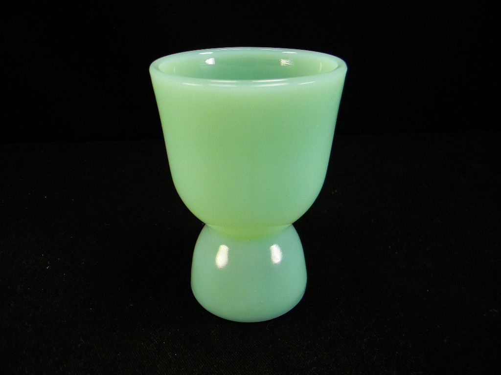 Fire King Jadite Double Egg Cup Fire King Jadite Double Egg Cup