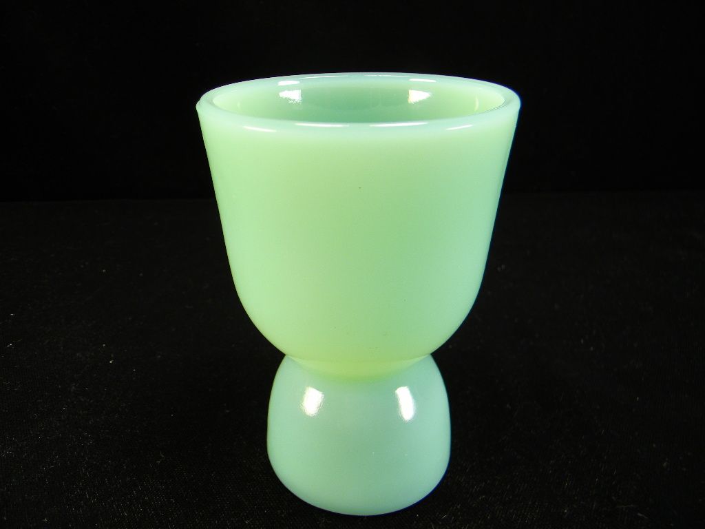 Fire King Jadite Double Egg Cup Fire King Jadite Double Egg Cup